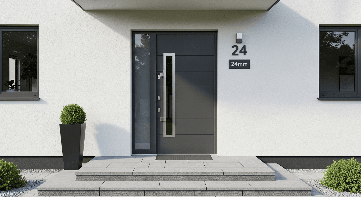 Drzwi zewnętrzne aluminiowe – trendy 2026